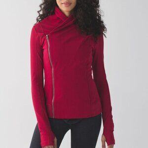 Lululemon Bhakti Yoga Jacket-Size 6-Cranberry $118 Retail!